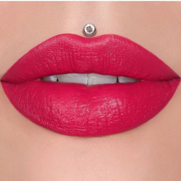 NIB Jeffree Starr Cherry Wet Velvet Trap Lipstick Full Size - Picture 1 of 3